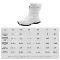thumbnail image 2 of Botas Cálidas Invierno para Nieve Mujer Fuera Impermeable Forrada Trabajar Caminando Senderismo Al Aire Libre, 2 of 9
