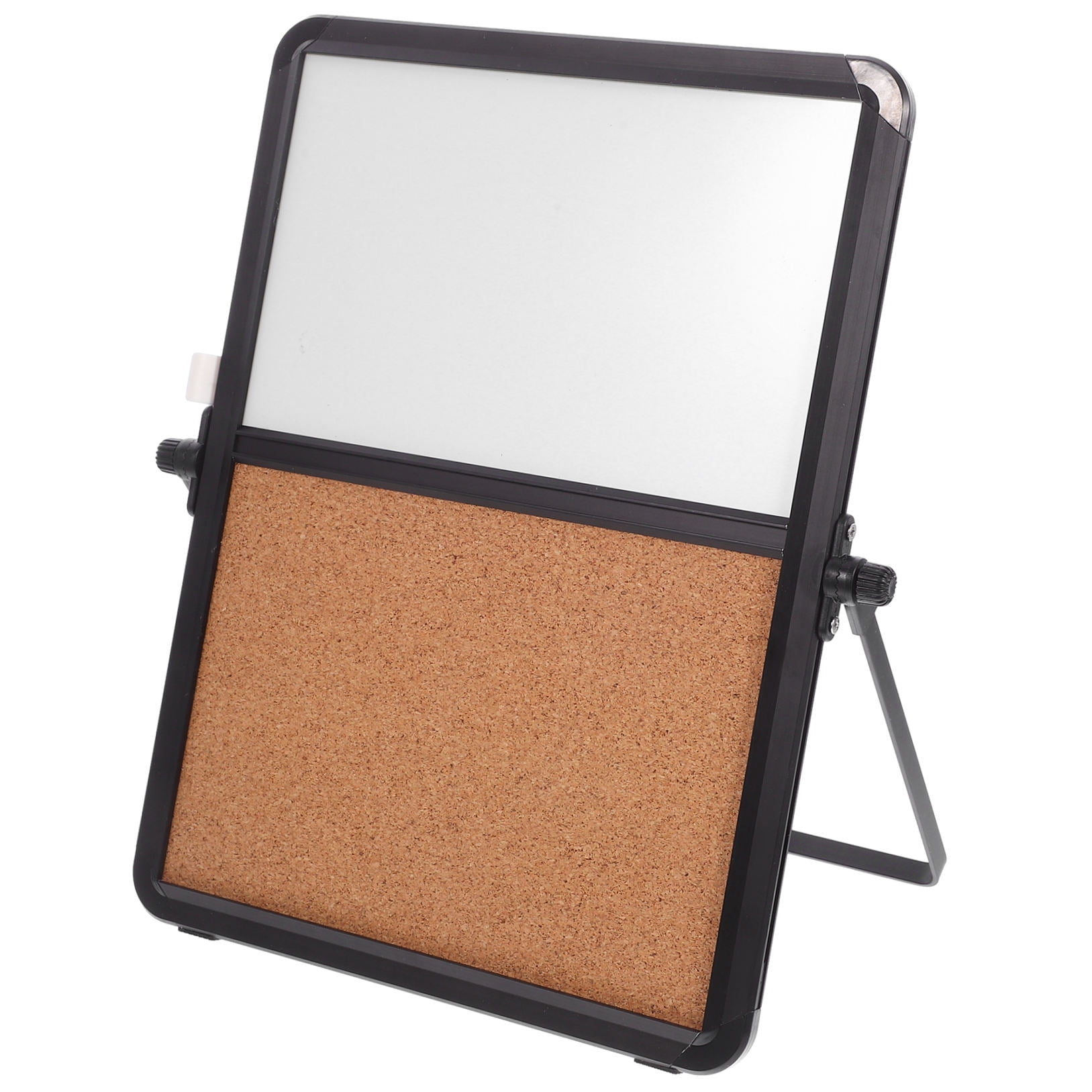 HOMEMAXS Cork Bulletin Board for Home Office with Aluminium Alloy Frame Assorted Color 7.87x5.91 Inches