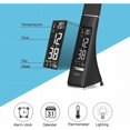 thumbnail image 3 of U2 LED Desk Lamp with Dimmable Screen, Alarm Clock, Calendar, Temperature Display, Bedside Lamp with 3 Brightness Levels, Touch Control Table Lamp, Black -[Energy Class, 3 of 5
