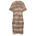 thumbnail image 4 of Bach chachane-vestido holgado de verano para mujer traje de noche con bolsillos a la moda, 4 of 6