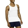 thumbnail image 2 of Men's White A-Shirt, 6+3 Bonus Pack, 2 of 3