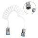 thumbnail image 5 of Pistola rociadora Bidet de mano Pulverizador de inodoro Cabezal de ducha Boquilla Herramientas de limpieza de baño con manguera de ducha Portable_ kaili Sencillez, 5 of 5