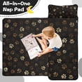 thumbnail image 4 of Paw Print Toddler Nap Mats for Kids Preschool,Sleeping Mat Bag or Kids,Toddler Sleeping Bag,Toddler Nap Mat or Daycare, 4 of 6
