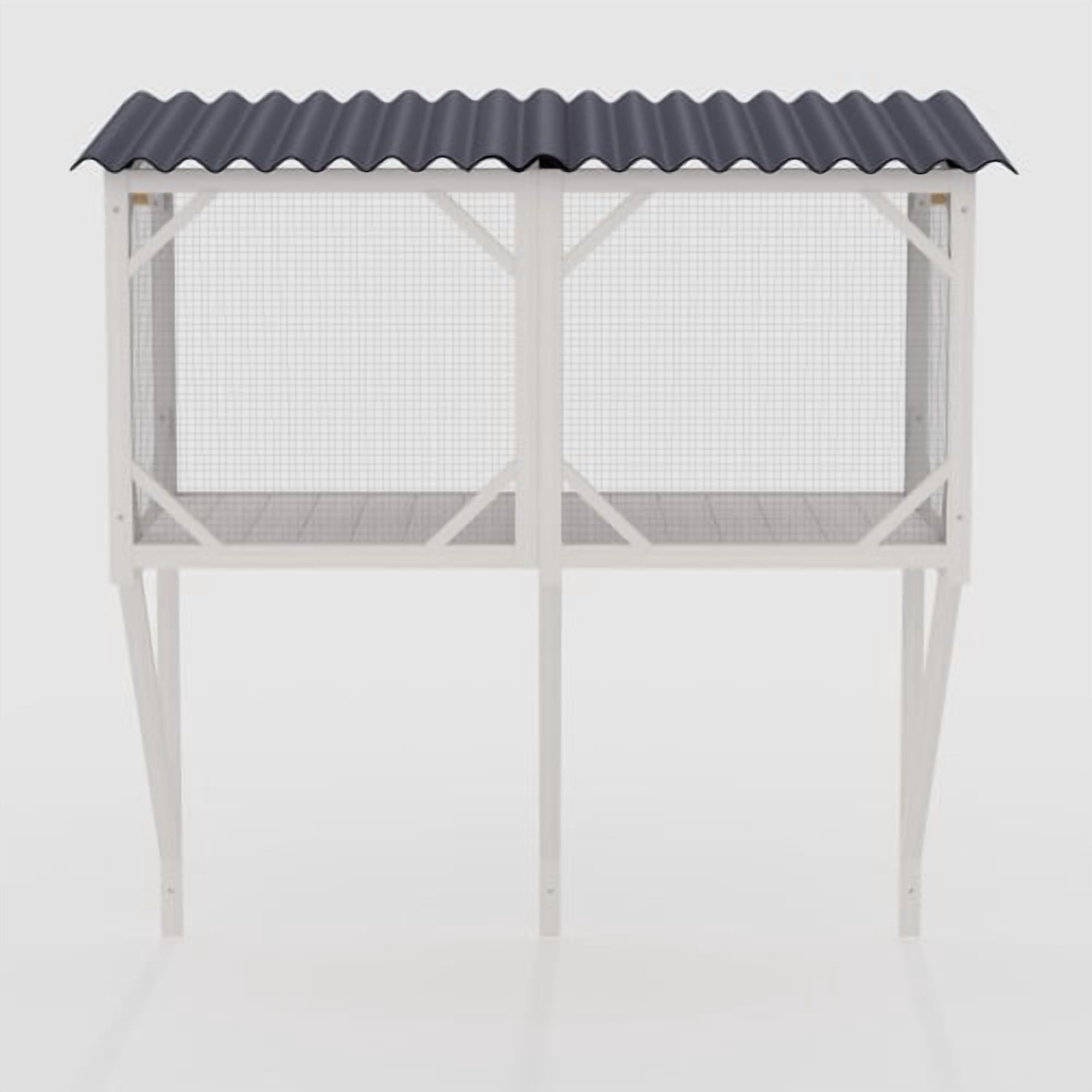 Taoruifang 43.3" Catio Outdoor Cat Enclosure for Sunbathing, Napping & Viewing for Large Indoor Cats