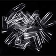 thumbnail image 4 of Puntas De Uñas De Resina Sintética Punta De Uñas Francesa Media Cubierta Uñas Artificiales 10 Tamaños Para Salones De Uñas Arte De Uñas Diy 500 Uds Inevent CE007951-01, 4 of 4