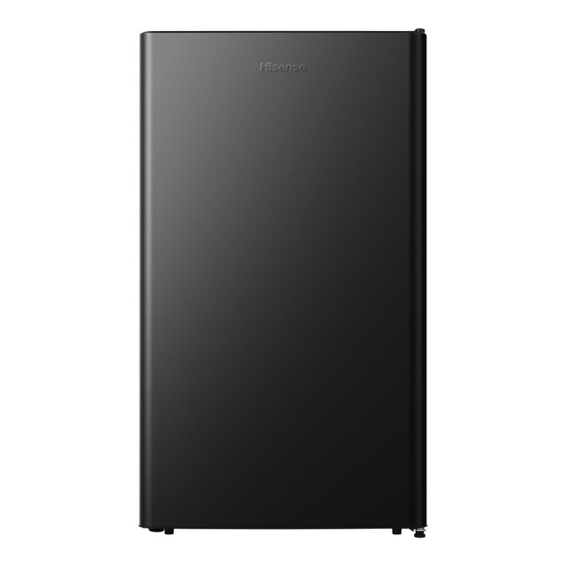 Hisense Réfrigérateur Compact Noir de 33 Po, 3,3 Pi3, avec Porte Courbée Réversible