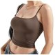 thumbnail image 4 of Camiseta sin mangas sexy de cuello cuadrado y tirantes ajustables para mujer - XS-XL, 4 of 6