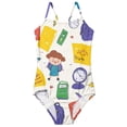 thumbnail image 6 of CCRFTGI Girls Swimsuit 10-12 Summer One Piece Beach Swimwear Cute School Bag Pencil Bikini Sets Swimming Girls Fashion Bathing Suits for Kids Blue 9-10 Years, 6 of 8