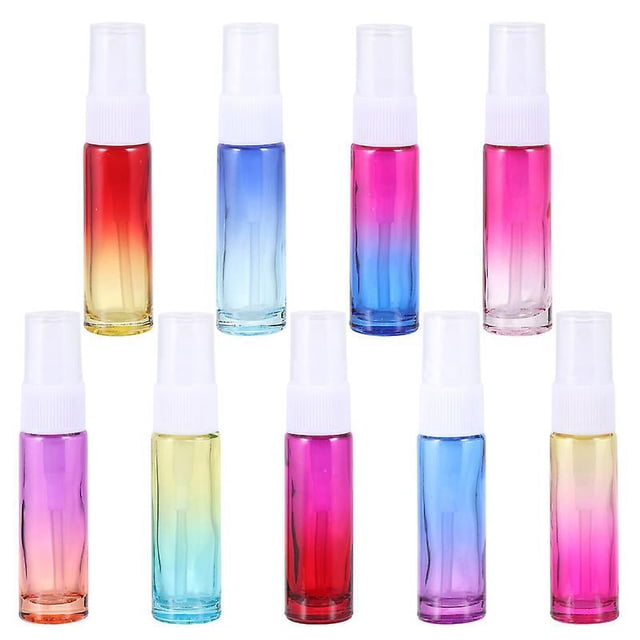 9 botellas de perfume.