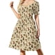 thumbnail image 2 of Vestido de manga corta con diseño de ranas naturalistas, vestidos de lujo para mujer, vestidos para ocasiones especiales, conjuntos elegantes para mujer., 2 of 7