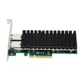 thumbnail image 2 of PCI-E X8 10 Gigabit Ethernet Server Network Card for Win 7 / Win 8 / Win 8.1 / Win 10 / Linux, 2 of 5