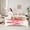White Red, variant on Feelyou Cute Funny Capibara Bedding Comforter Set 7pcs for Kid, Milk Tea Animal Queen Bedding Sets, Cartoon Watercolor Rainbow Reversible Queen Sheet Sets, Microfiber Bedroom Decor