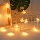thumbnail image 5 of Cadena de lámpara Irfora Caja de batería de copo de nieve, cadena de luz para decoración de habitación, luz de fiesta de vacaciones de Navidad, lámpara colgante de modelado decorativa para acampar al Irfora Cadena de lámpara, 5 of 7