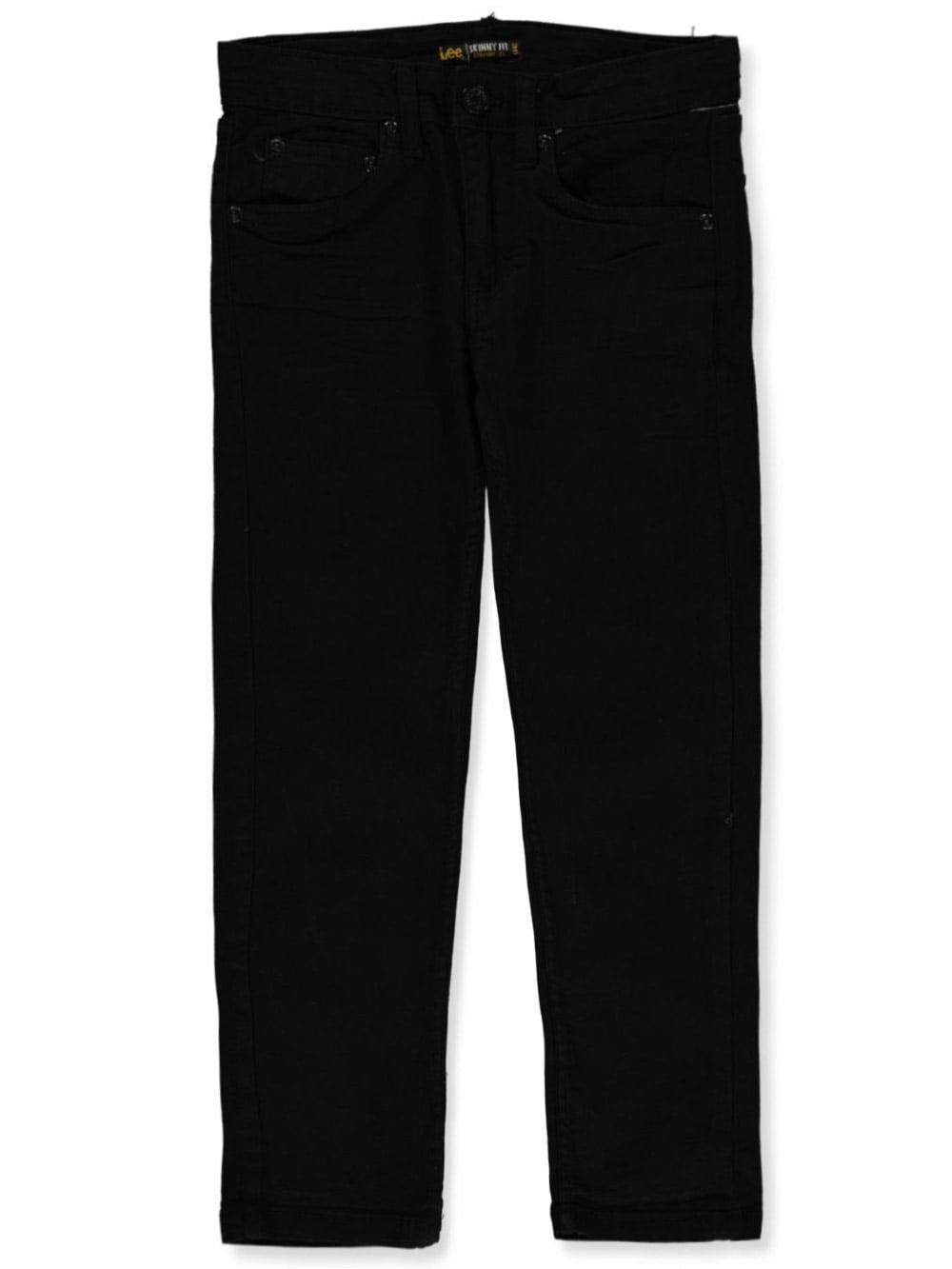Lee Boys' Skinny Fit Stretch Jeans black, 14 (Big Boys)