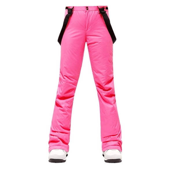 Pantalones para Nieve Mujer con Aislamiento Extra, Resistentes al Viento y Agua, Pantalones Térmicos Transpirables para Esquí y Snowboard, Ropa Outdoor de Invierno Tipo Overol