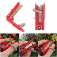 thumbnail image 4 of 3 Pack Multifunctional Gardening Thump Knife Garden Cutter Finger Fruit Picker Hand Pruner for Vegetable Trimming Separator, 4 of 5