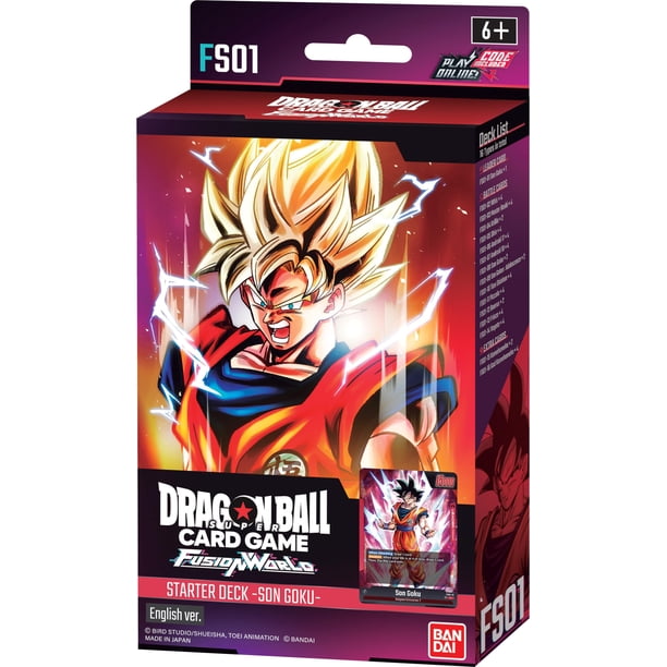 Baraja de inicio Dragon Ball Super TCG Fusion World Son Goku