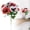 Multicolor-A, variant on HONGLIN Fake Flowers Bouquet, Artificial Pansy Flowers with Flexible Stems, Lifelike Faux Flowers for Indoor Table Arrangement and Party Decoration, White