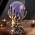 thumbnail image 1 of Nueva bola de cristal celestial de Halloween Personalidad mágica Bola de cristal celestial de lujo Bola intermitente mágica Bola de cristal de bruja de Halloween Deco de Halloween, 1 of 4