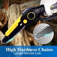 thumbnail image 4 of 6 Inch Electric Chainsaw Cordless Mini Chain Saw Handheld Pruning Woodworking Tree Cutter Tool For 18V Battery, 4 of 7