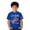 Blue, variant on Boys Independence Day 250th Anniversary USA Flag Graphic Short Sleeve T-Shirt Color:Gold,Size:6-7 Years
