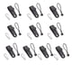 thumbnail image 2 of Aleko - 10 clips para lona, clips para lona, abrazadera para tienda de campaña, tensor elástico, tensor para lona, perfecto para tensar lonas, tiendas de campaña, toldos, pancartas ACTIVE Biensenido a ACTIVE, 2 of 4