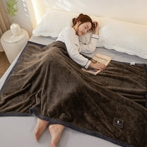 Ywuzuh Fuzzy Plush Flannel Blanket Flannel Fleece Blanket, Soft Throw Blanket for Couch/Bed/Sofa Outdoor Campaign Full Blanket for Bed Full Size