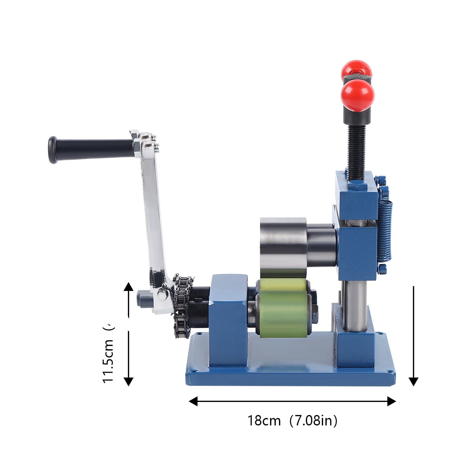 Hand Crank Ring Bracelet Bending Machine, Jewelry Bending Machine, Ring and Bracelet Press Bending Machine (7.09*9.45 in)