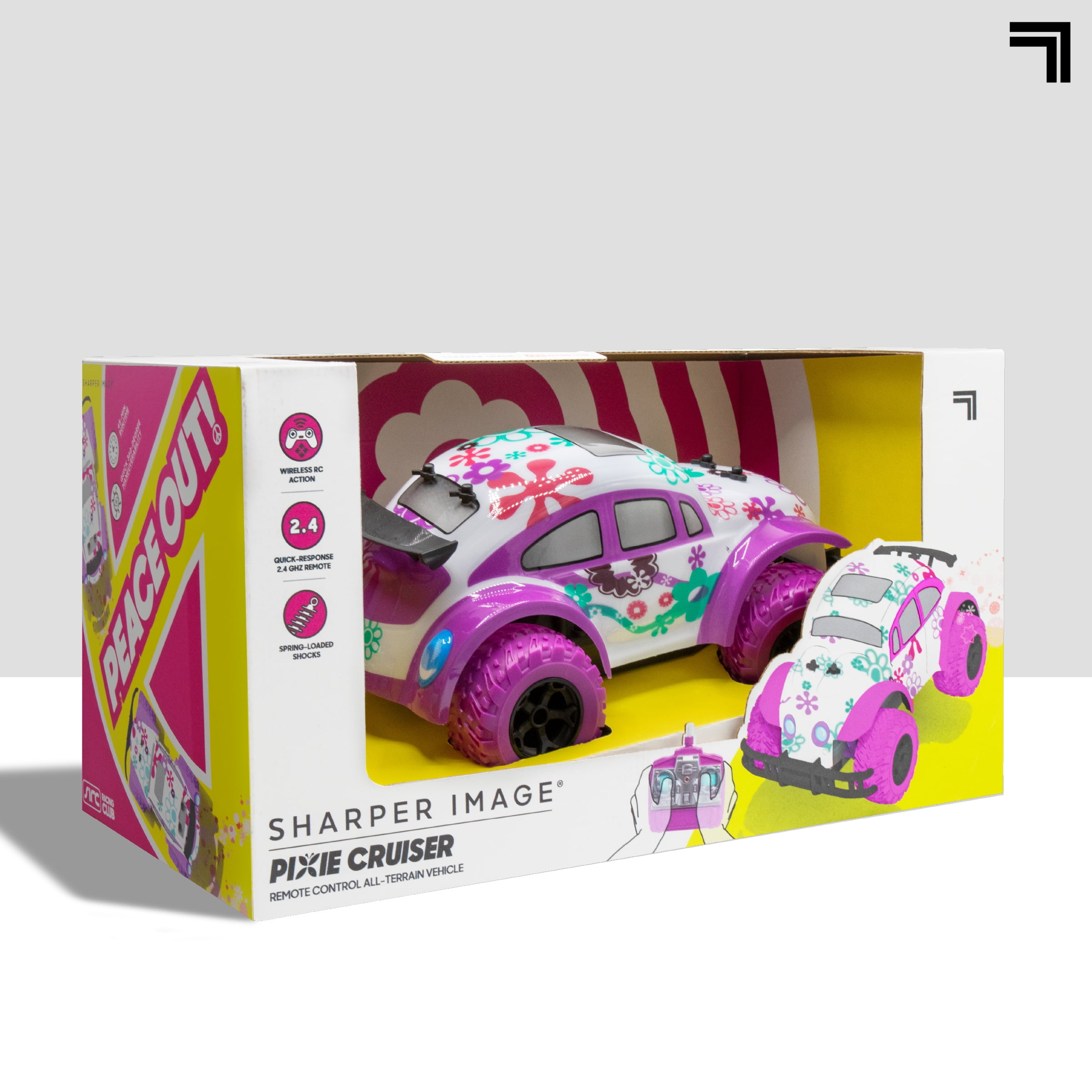 Pink & Purple RC Remote Control Car Sharper Image Pixie Cruiser Girls NEW 
