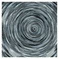 thumbnail image 5 of Better Trends Oval Braided Rug 5' x 7' 100% Cotton Rug for Indoor Use, Area Rug for Bedroom Ombre Chenille Collection - (Blue), 5 of 5