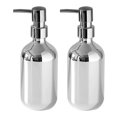 thumbnail image 1 of 500ml Dispensers Pump Leak-proof Refillable Empty Press Reusable Plating Washable Large Dispensing Bottle Bath Large Capacity Plastic Fluid Container Basin 2PCS, 1 of 8
