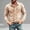 Beige, variant on Men's Western Snap Button Long Sleeve Denim Shirt, Lightweight Stretchy Fabric, Casual & Outdoor Wear, Available in Multiple Colors