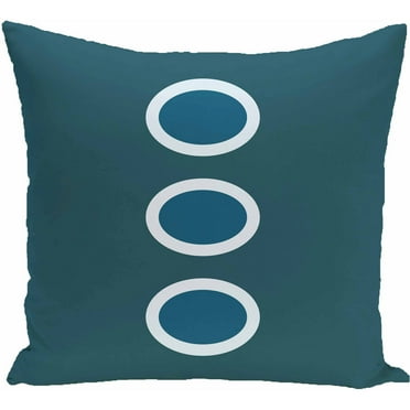 Simply Daisy Geometric Print Decorative Pillow, 16" x 16"