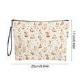 thumbnail image 3 of Easter Bunny Makeup Bag Multi-functional Double-sided Printed Storage Bag Home Zipper Toiletry Bag Coin Purse Suitable For Easter Gifts, 3 of 6