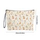 thumbnail image 2 of Pequeña Bolsa de Maquillaje para Bolsa Bolsa de Almacenamiento Impresa Multifuncional de Doble Cara 25 × 17 × 6 cm Bolsa de aseo de Conejo de Pascua Bolsa de Moneda Adecuada para Regalos de Pascua, 2 of 6