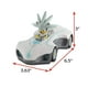 thumbnail image 3 of NKOK Equipo Sonic Pull Back Racer - Silver Sonic; No se requieren baterías; Retroceda, suéltese y observe Silver Race, 3 of 4