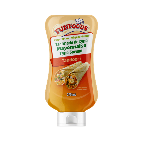 Dr. Oetker FunFoods Tartinade de type mayonnaise végétarienne – Tandoori