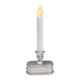 thumbnail image 1 of Celebrations 9737131 No Scent Brushed Silver Auto Sensor Candle, 9 in., 1 of 1