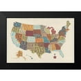 thumbnail image 2 of Vess, June Erica 14x11 Black Modern Framed Museum Art Print Titled - United State Signs, 2 of 5