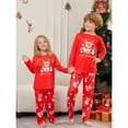 thumbnail image 3 of Pijamas familiares a juego para Navidad 2025, ropa para adultos y niños, conjuntos para padres, madres, niños, bebés y perros, 3 of 5