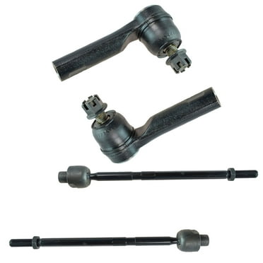 TRQ Front Inner and Outer Tie Rod Set Fits Select 2007-2011 Honda CR-V