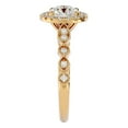 thumbnail image 4 of SuperJeweler 1 1/3 Carat Halo Diamond Engagement Ring In 14 Karat Yellow Gold For Women, 4 of 6