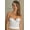 White, variant on Carnival Tuxedo Low Plunge Longline 237