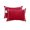 Dark Red, variant on Pack of 4 Outdoor Lumbar Pillow Covers 12x20 Inch, Pure Red Waterproof Throw Pillow Covers Set, Simple Solid Color Indoor&Outdoor Decorative Cushion Cases for Patio Porch Car