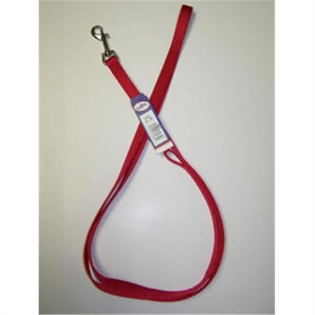 UPC: 0024764842850 | Omni Pet 445-84285 Omni Pet No.5806 RD .62inX6ft Nylon Lead Color Red