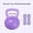 Purple8, variant on Soft Kettlebell - Cushioned Impact-Resistant Base and Anti-Slip, Kettle Bell Anti-Slip Grip Weight for Home Workouts, Safe Strength Training Kettlebells Sets for Women & Men, with 2 Wrist Guardss