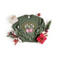 thumbnail image 4 of Nutcracker Ballet Christmas Sweatshirt | Elegant Holiday Graphic Crewneck, 4 of 7