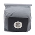 thumbnail image 2 of Reusable Vacuum Cleaner Bags - Reusable Garbage Bag - Bag Washable Cloth Bag Universal Fit Non-Woven Fabric Replacement Bag with Zipper for Home Cleaning Gray B, 2 of 7