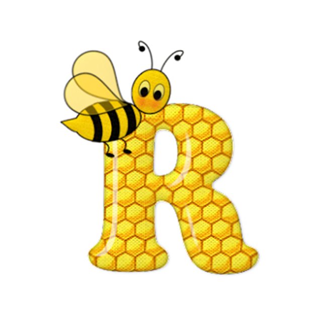 Cuadros Decorativos 5D DIY Diamond Painting Kits Bee Letter R Taladro redondo completo Decoración de pared Arte Sywqhk Nuevos Originales