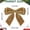 Khaki*3, variant on Velvet Bows,Christmas Velvet Bow Ornament,Double Velvet Ribbon Bow Pendant,Elegant Christmas Tree Hanging Decoration For Party Garland Xmas Tree,Vintage Wreath Christmas Ornament Decor,1 PC